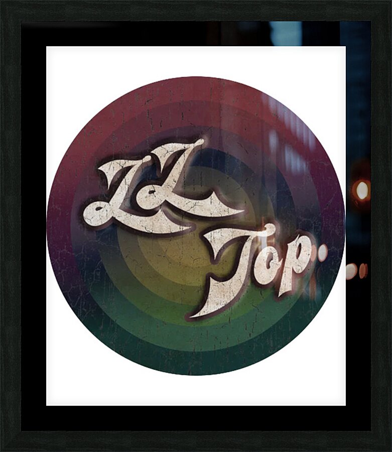 ZZ Top 17 Picture Frame print