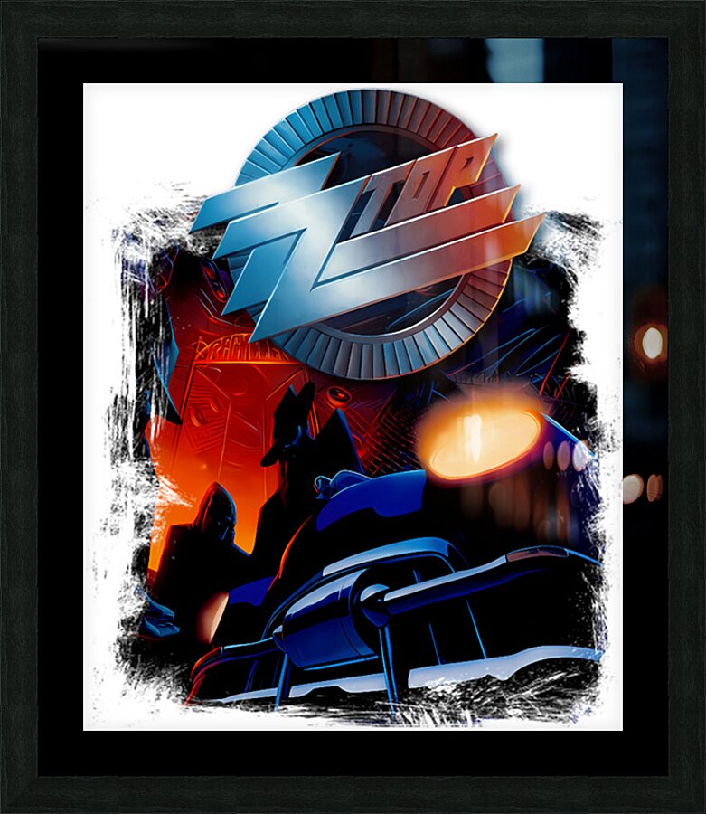 ZZ Top 18 Picture Frame print