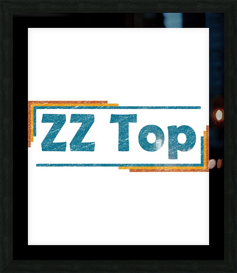ZZ Top 22 Picture Frame print
