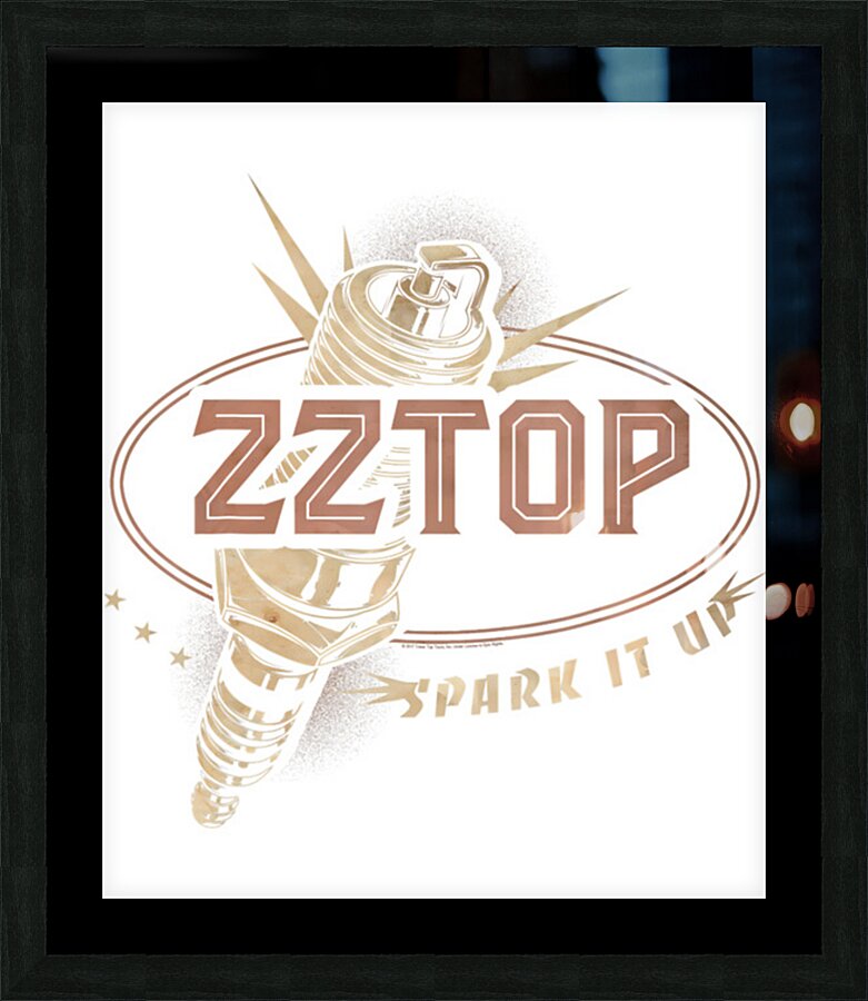 ZZ Top 37 Picture Frame print