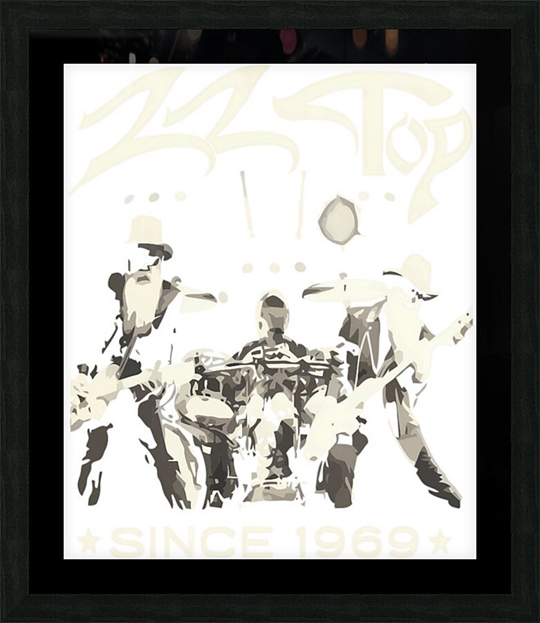 ZZ Top 41 Picture Frame Printing