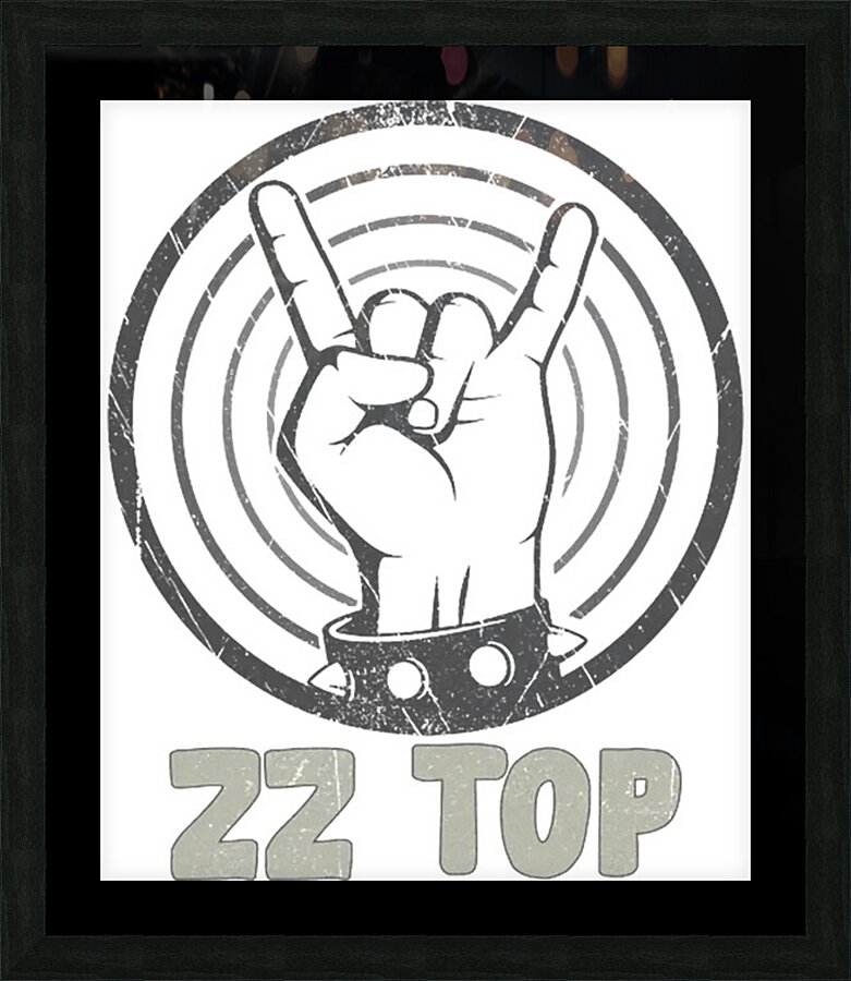 ZZ Top 52 Picture Frame print