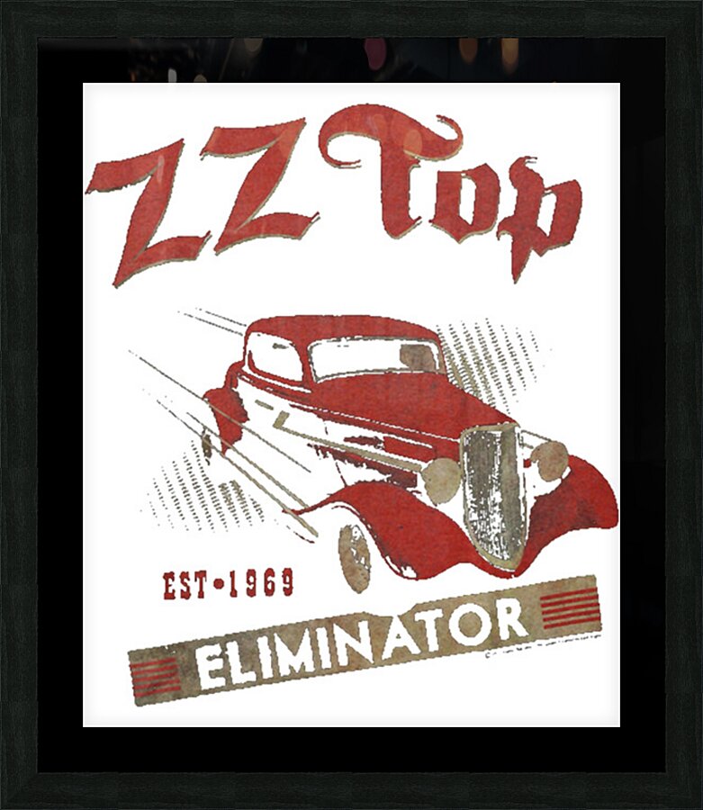 ZZ Top 56 Picture Frame print