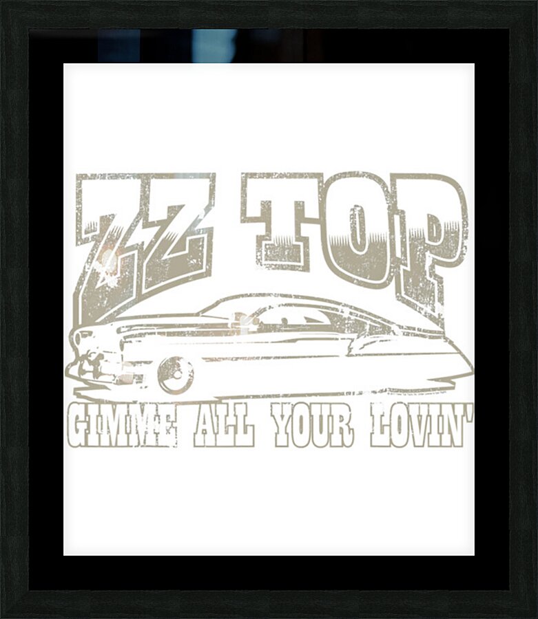 ZZ Top 57 Picture Frame print