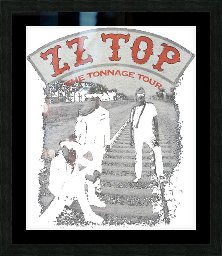 ZZ Top 64 Picture Frame print