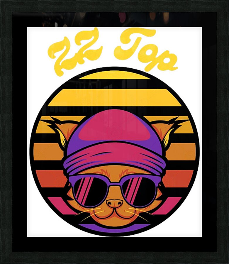 ZZ Top 2 Picture Frame print