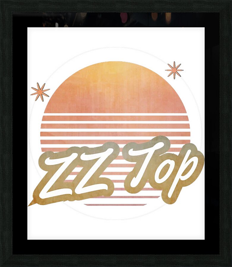 ZZ Top 4 Picture Frame print