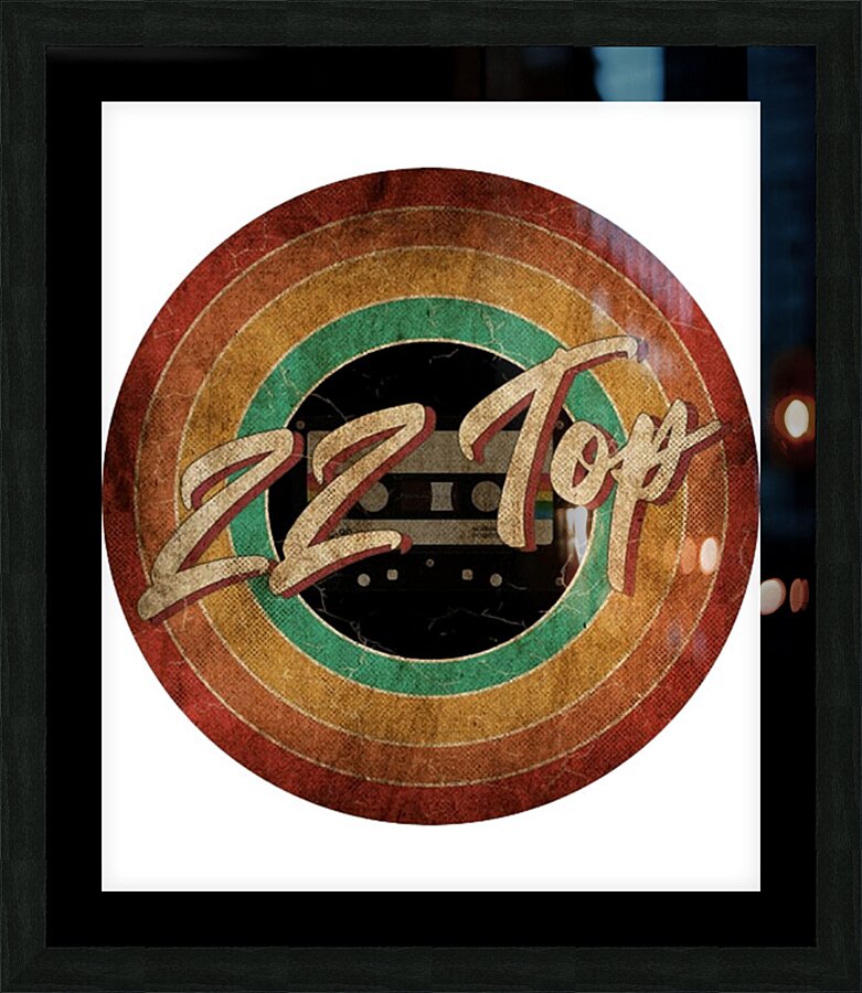 ZZ Top 6 Picture Frame print