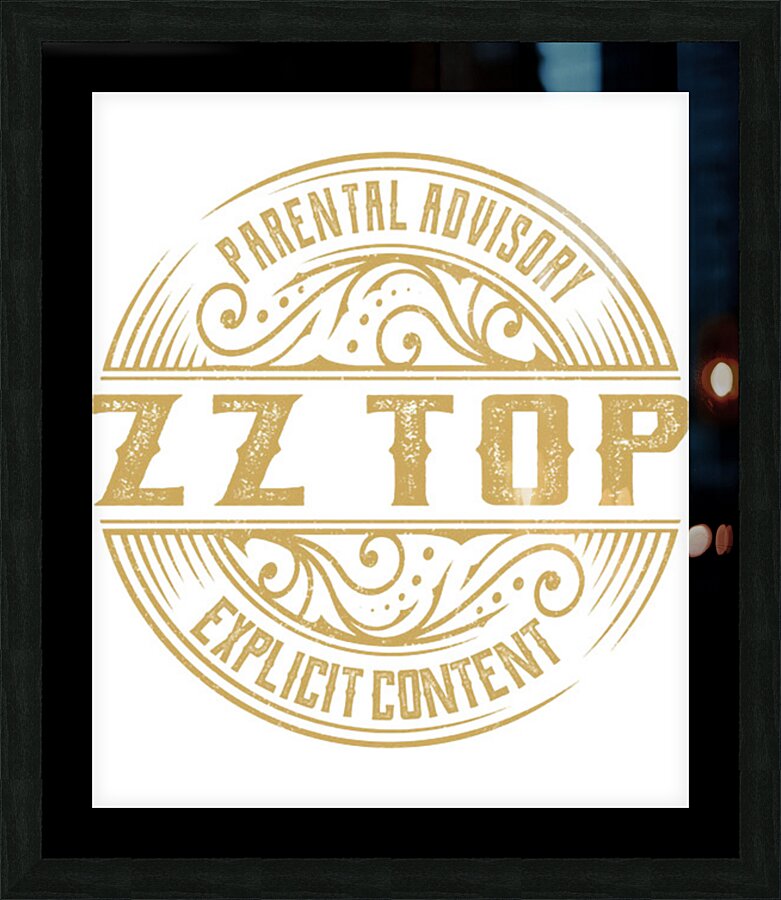 ZZ Top 7 Picture Frame print