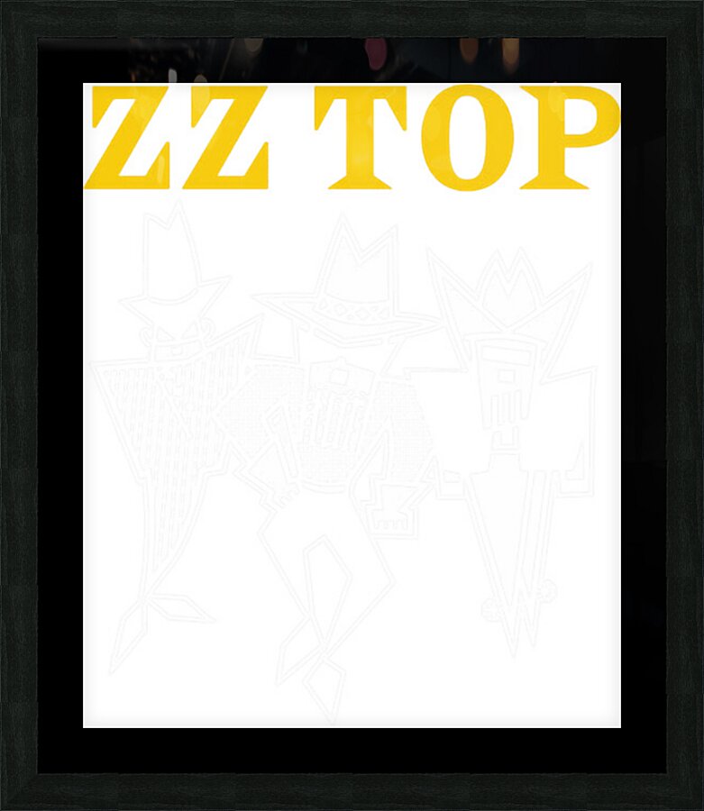 ZZ Top 8 Picture Frame print