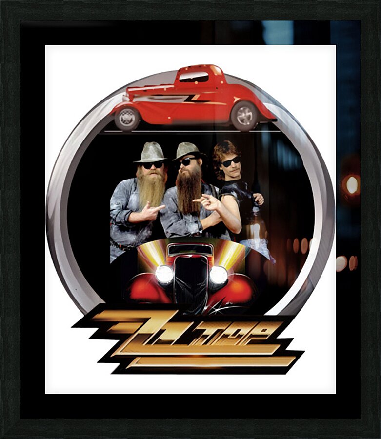 ZZ Top 14 Picture Frame print