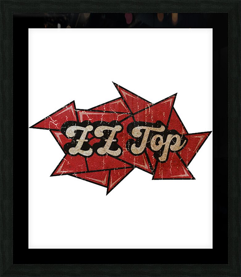 ZZ Top 17 Picture Frame print