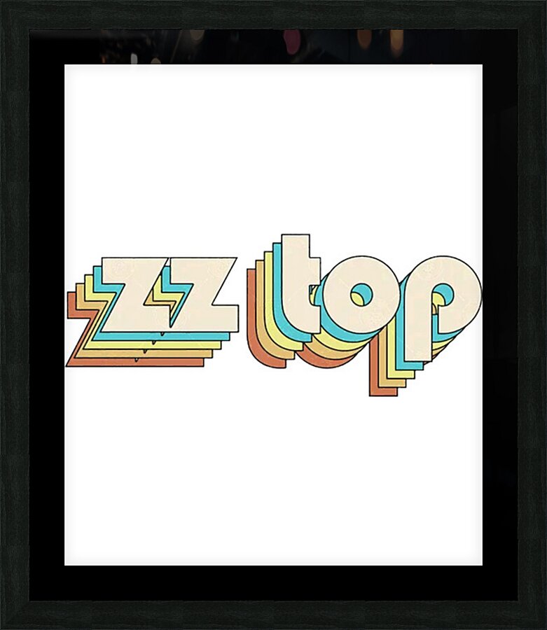 ZZ Top 25 Picture Frame print