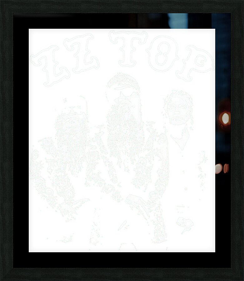 ZZ Top 26 Picture Frame print
