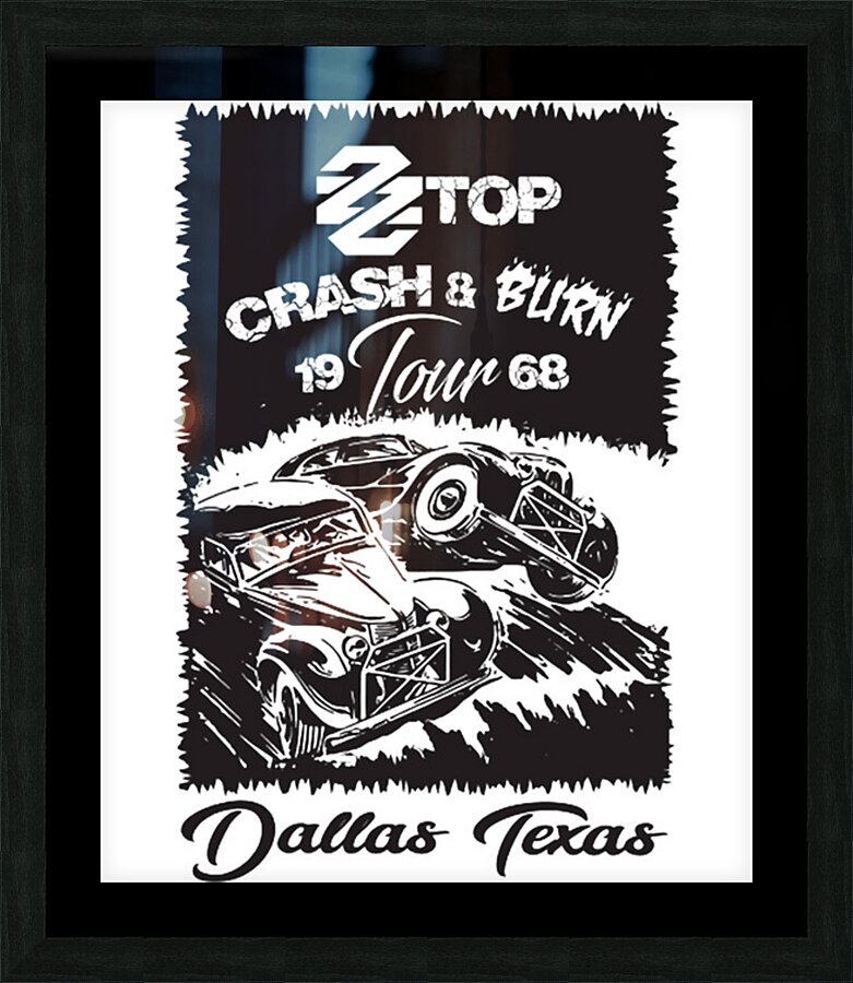 ZZ Top 29 Picture Frame print
