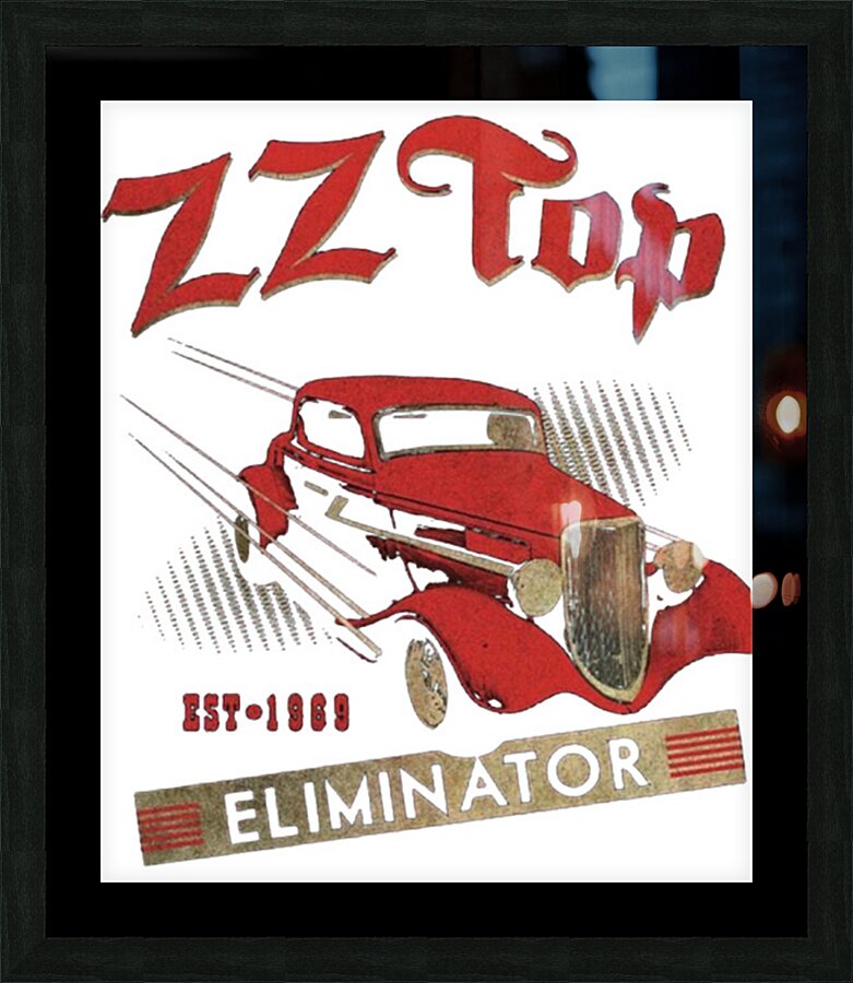 ZZ Top 38 Picture Frame print