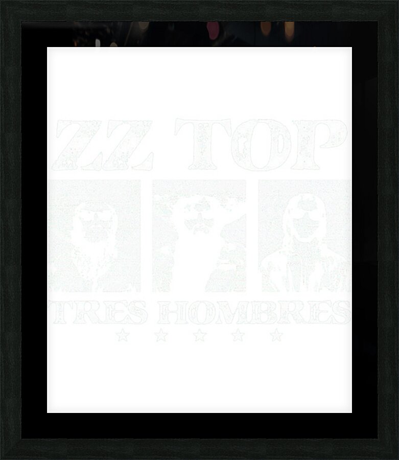 ZZ Top 39 Picture Frame print