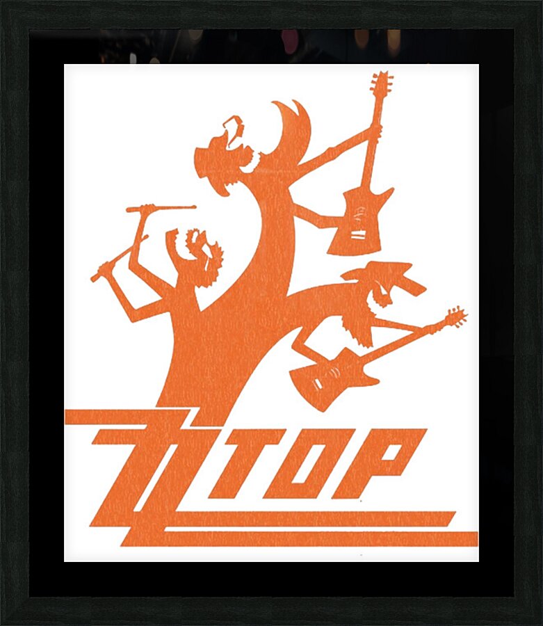 ZZ Top 41 Picture Frame print