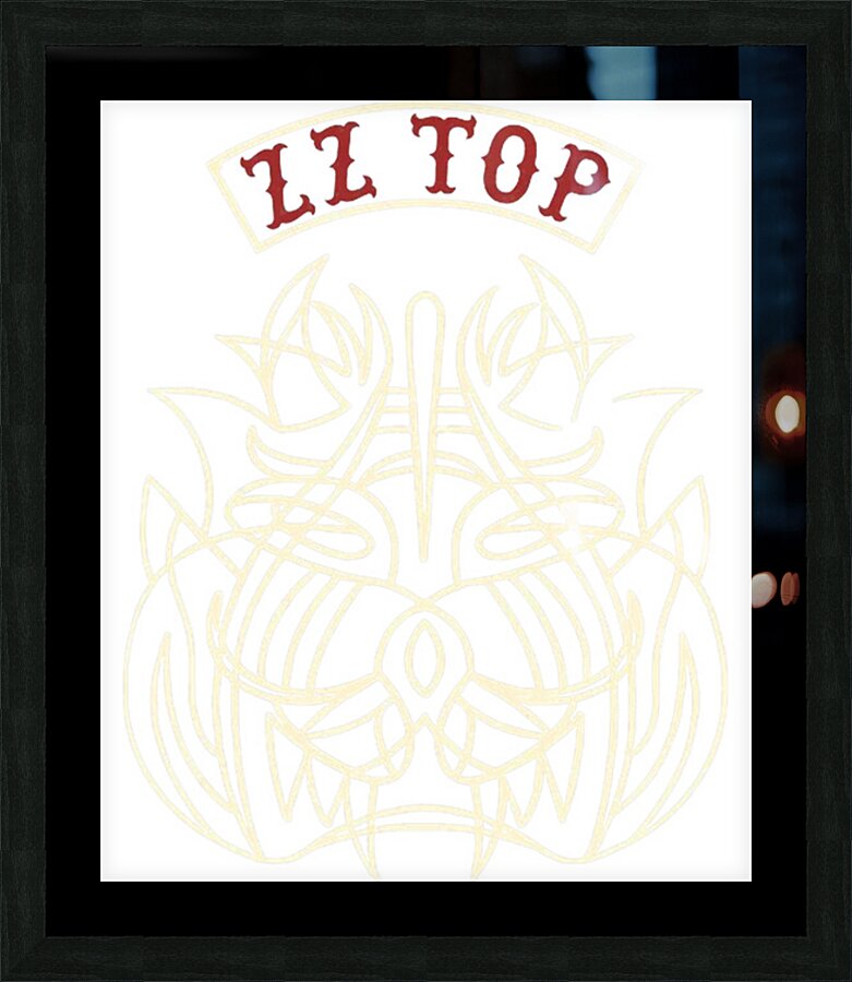 ZZ Top 46 Picture Frame print