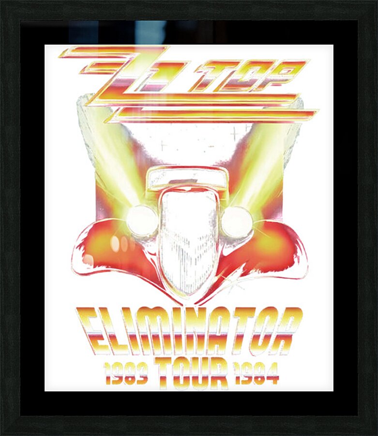 ZZ Top 48 Picture Frame print