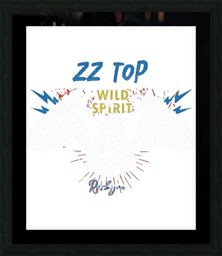 ZZ Top 53 Picture Frame print