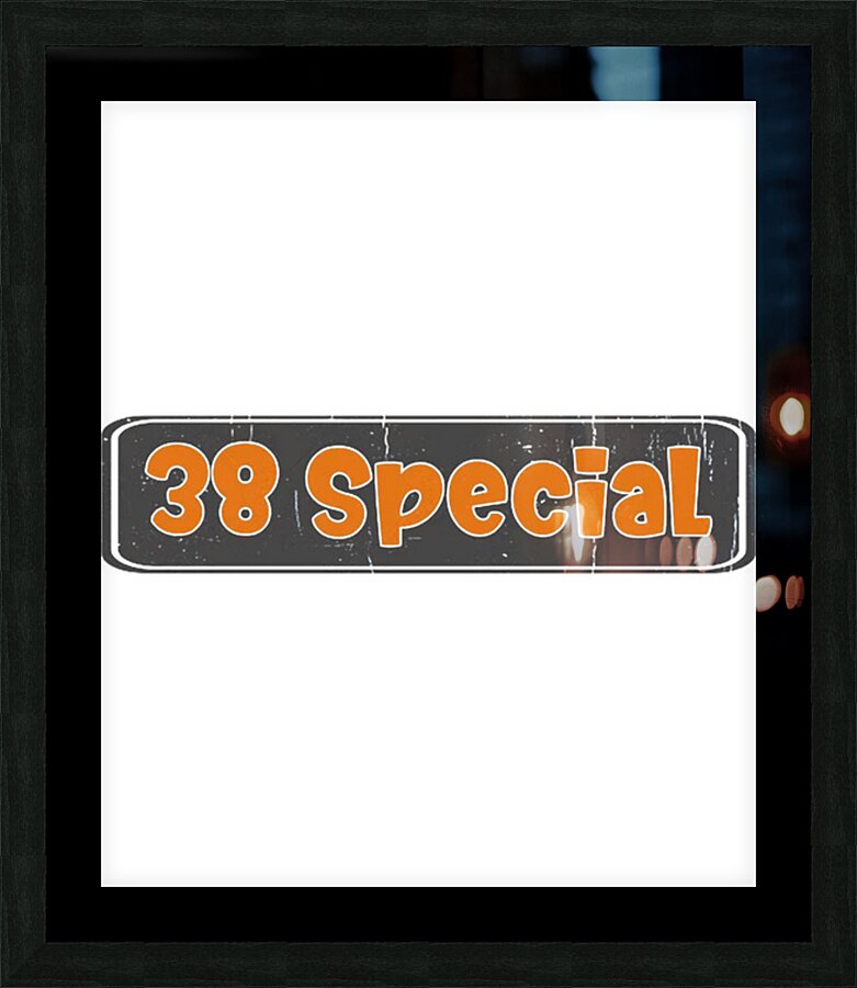38 Special 36 Picture Frame print