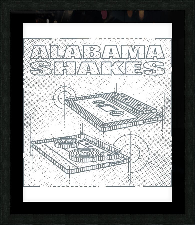 Alabama Shakes 36 Picture Frame print