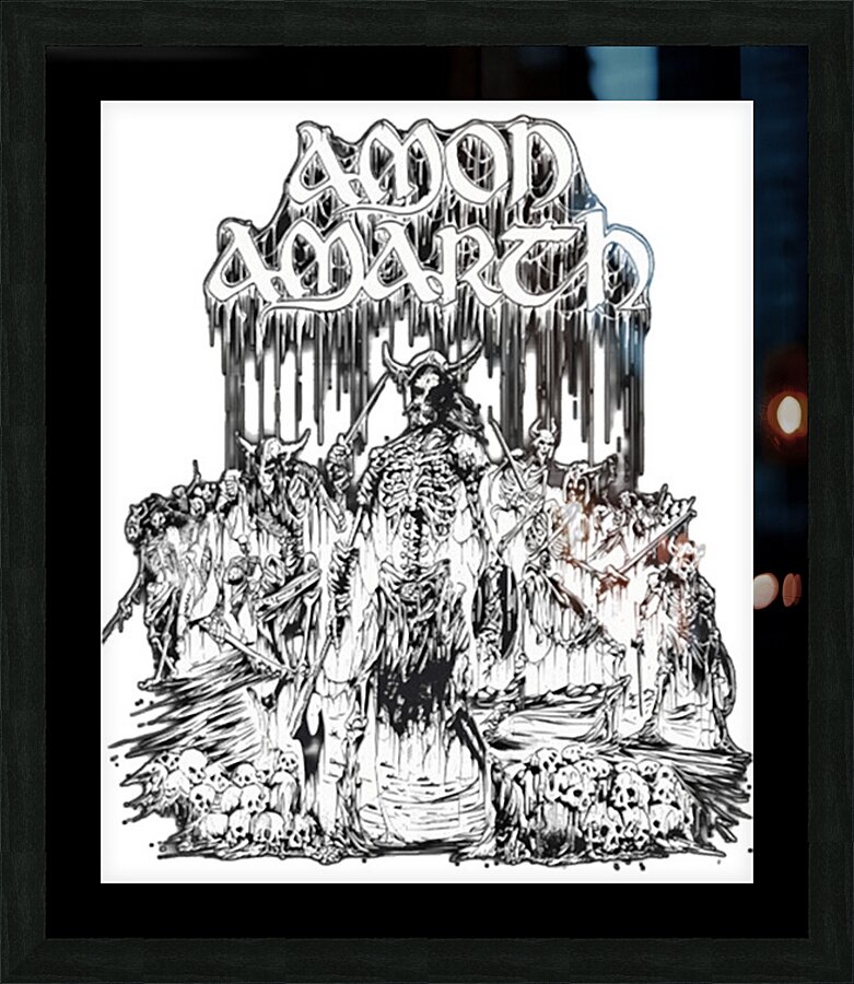 Amon Amarth 1 Picture Frame print