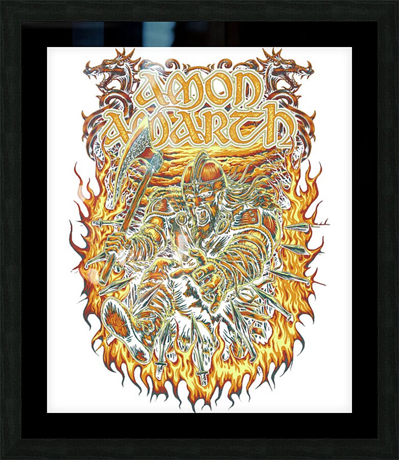 Amon Amarth 2 Picture Frame print