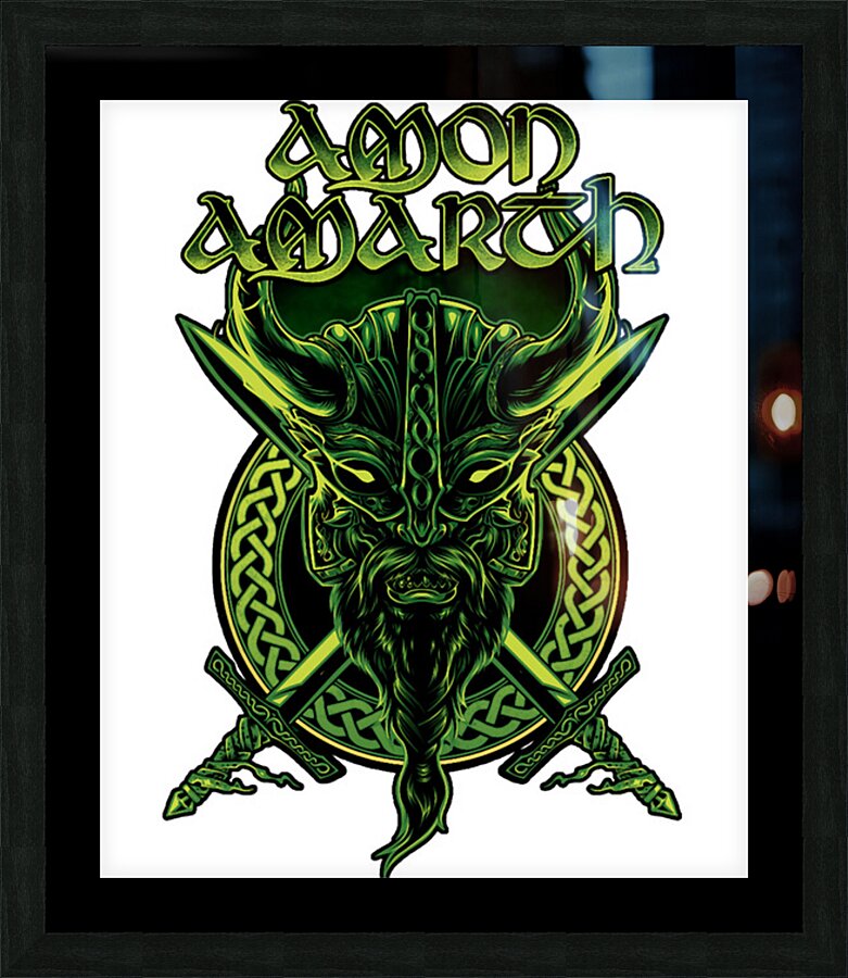 Amon Amarth 3 Picture Frame print