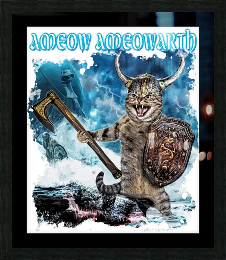 Amon Amarth 4 Picture Frame print