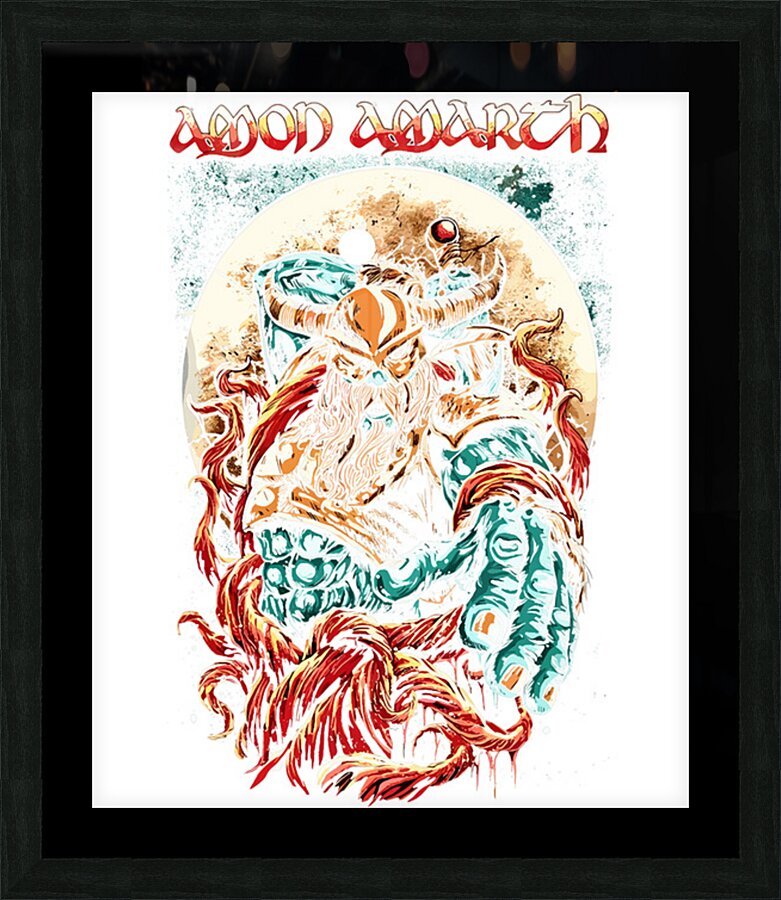Amon Amarth 5 Picture Frame print