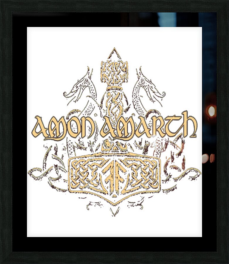Amon Amarth 9 Picture Frame print