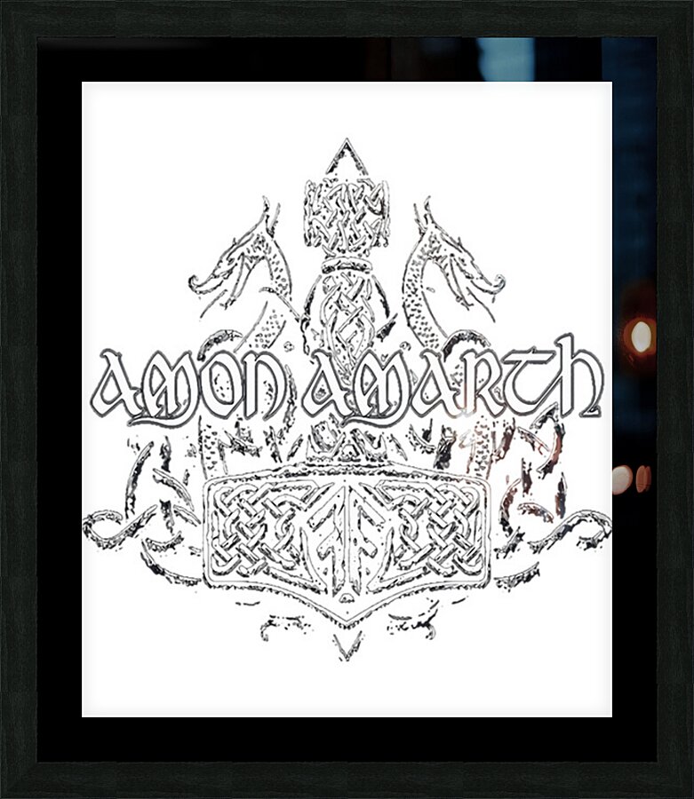 Amon Amarth 14 Picture Frame print