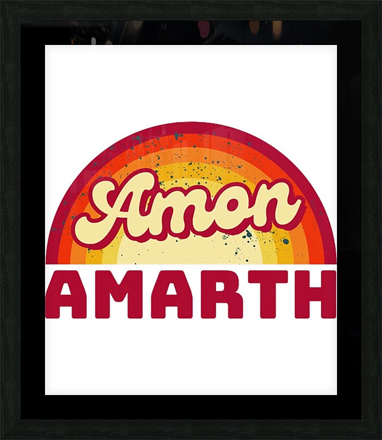Amon Amarth 17 Picture Frame print