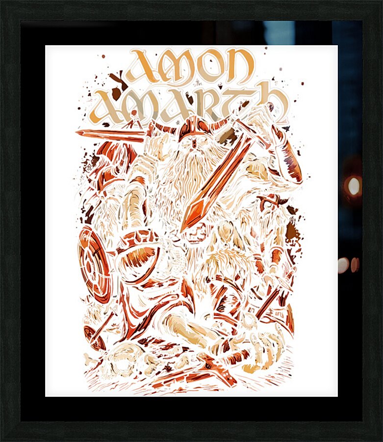 Amon Amarth 23 Picture Frame print