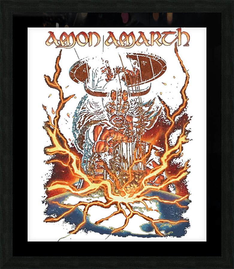 Amon Amarth 35 Picture Frame print