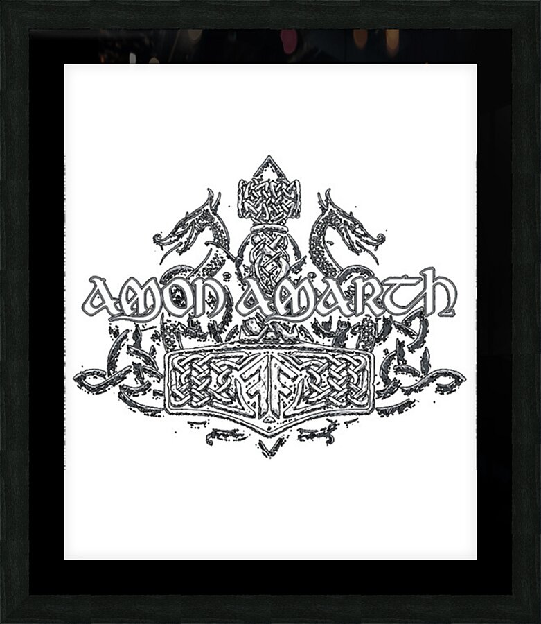 Amon Amarth 40 Picture Frame print