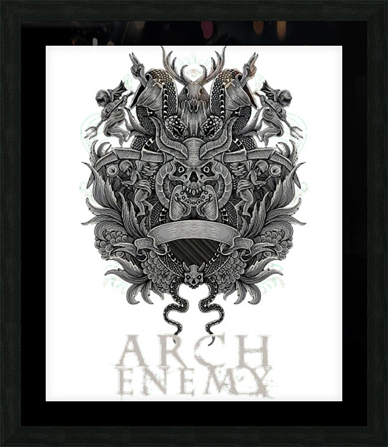 Arch Enemy 2 Picture Frame print