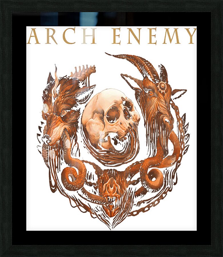 Arch Enemy 5 Picture Frame print