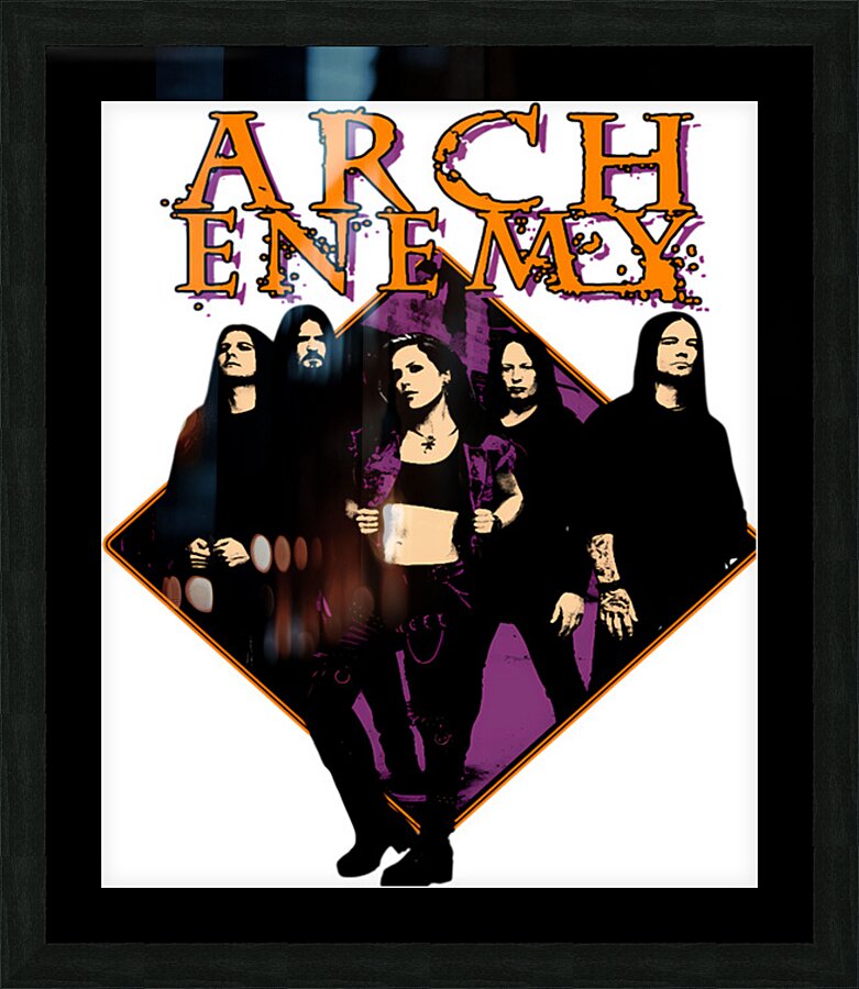 Arch Enemy 6 Picture Frame Printing