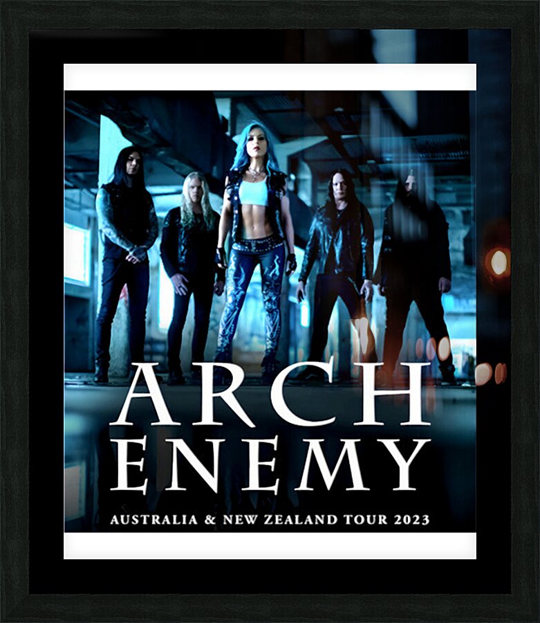 Arch Enemy 7 Picture Frame print