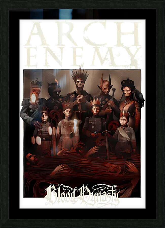 Arch Enemy 12 Picture Frame print