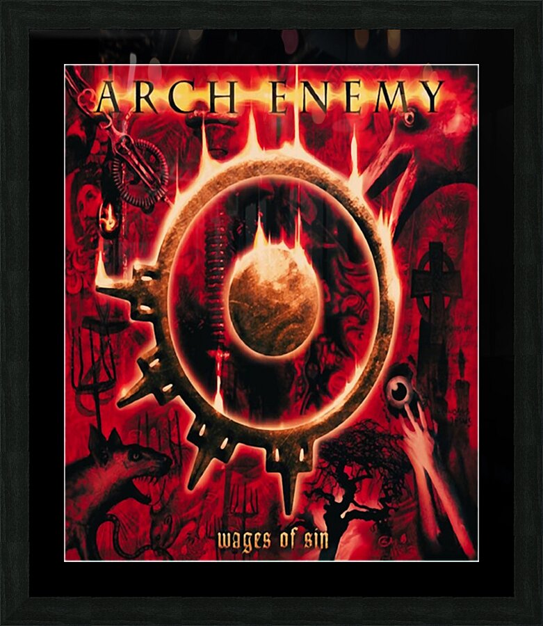 Arch Enemy 20 Picture Frame print