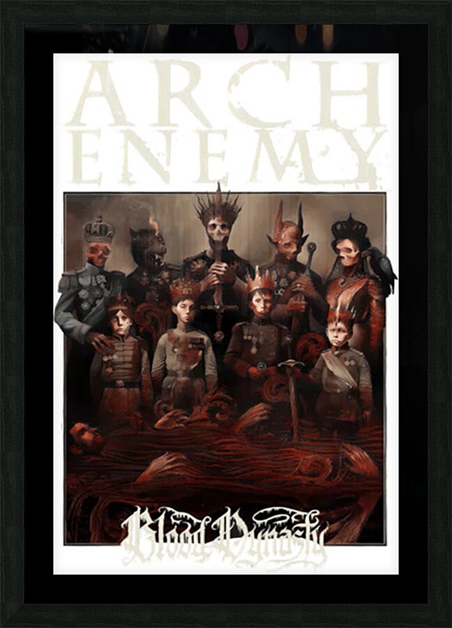 Arch Enemy 25 Picture Frame print