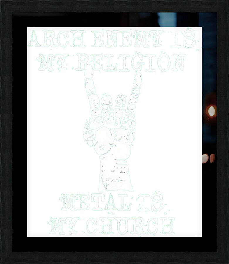 Arch Enemy 37 Picture Frame print