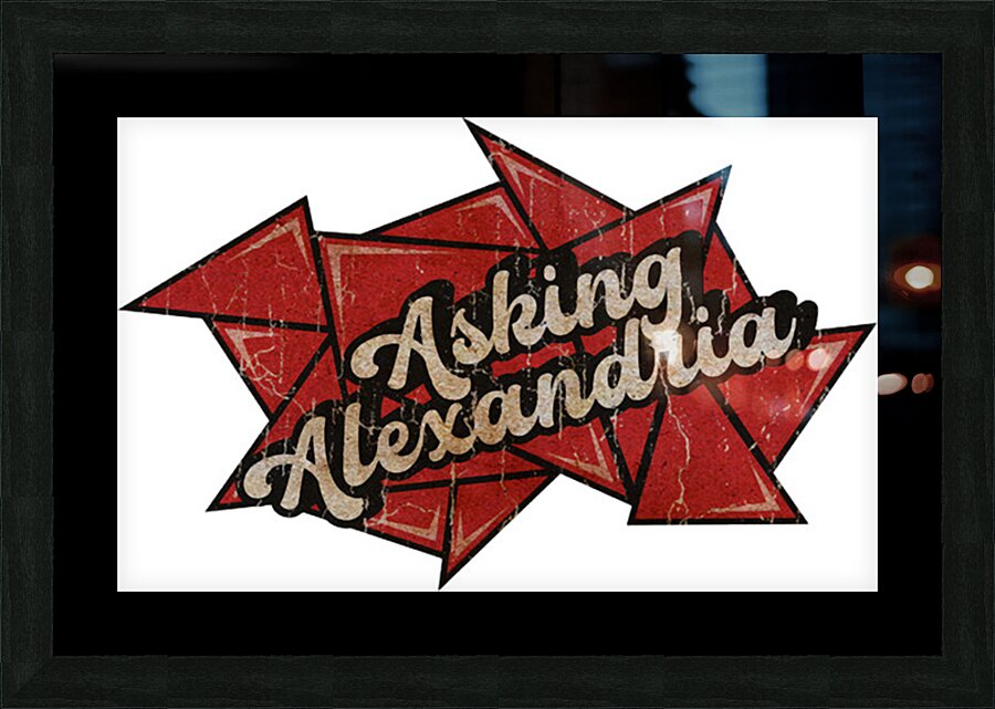 Asking Alexandria 39 Picture Frame print