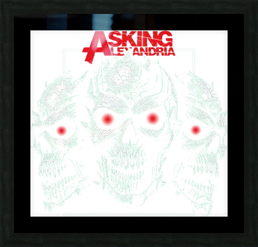 Asking Alexandria 13 Picture Frame print