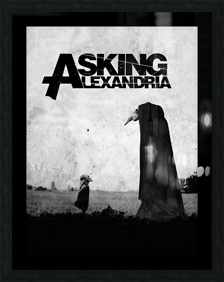 Asking Alexandria 29 Picture Frame print