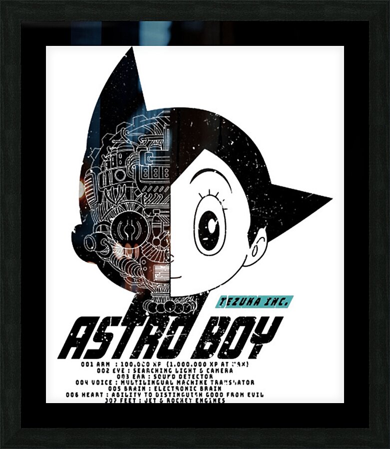 Astro Boy 24 Picture Frame print
